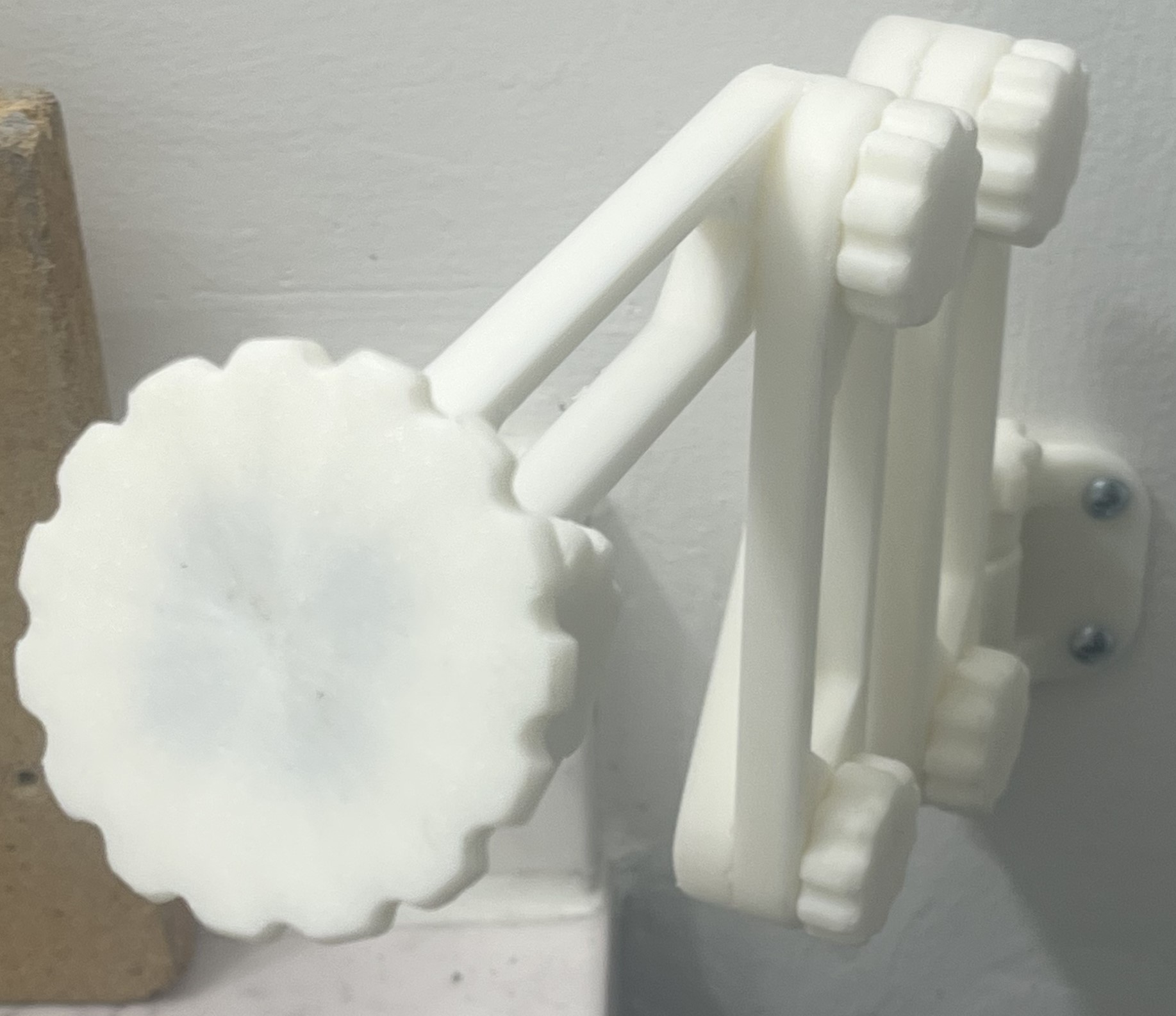 Articulating, Wall-Mounted, Magnetic Phone Mount