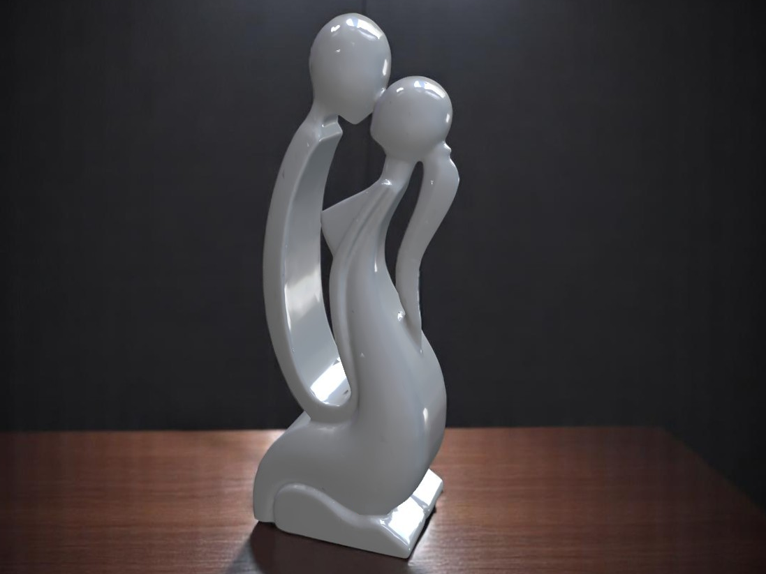 Romantic Figurine - Couple Embracing