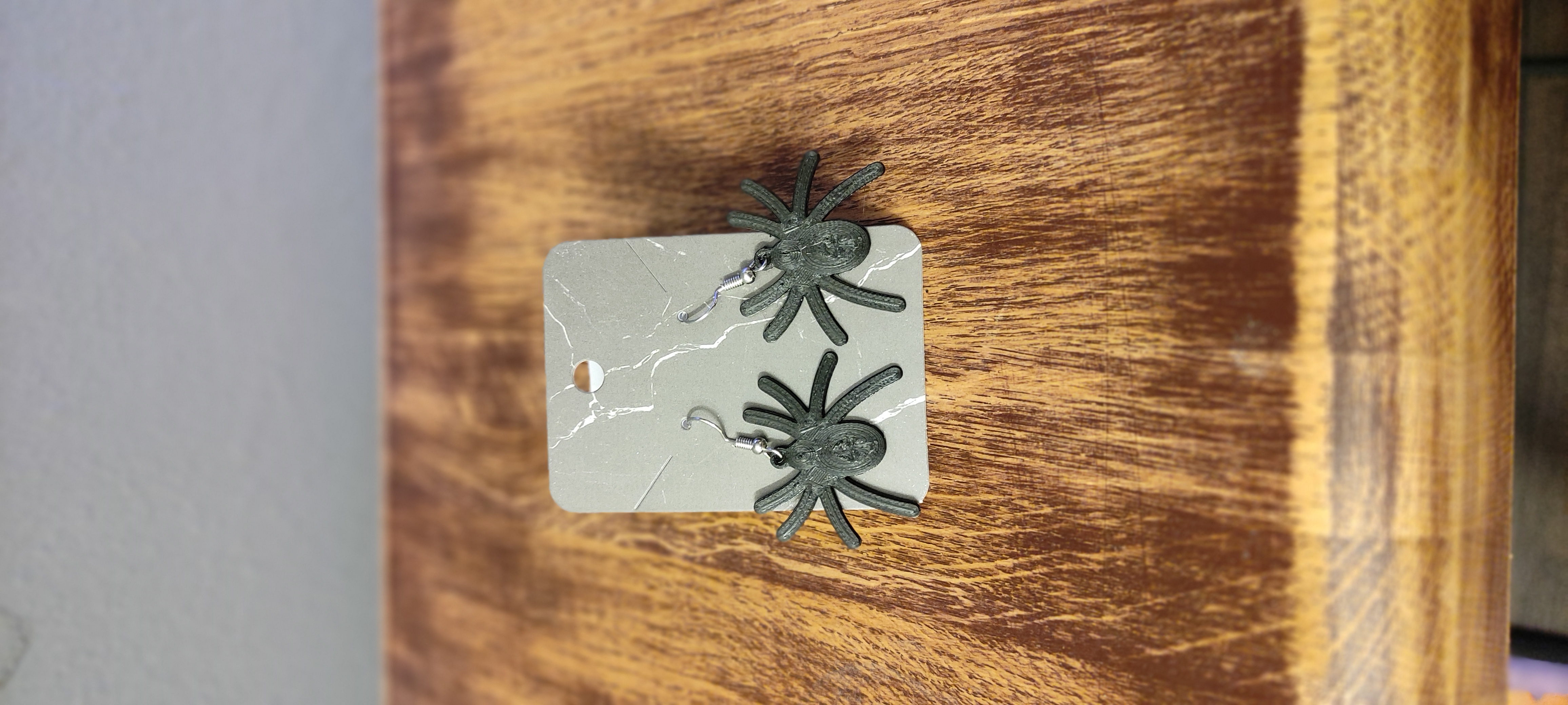 Spider earrings