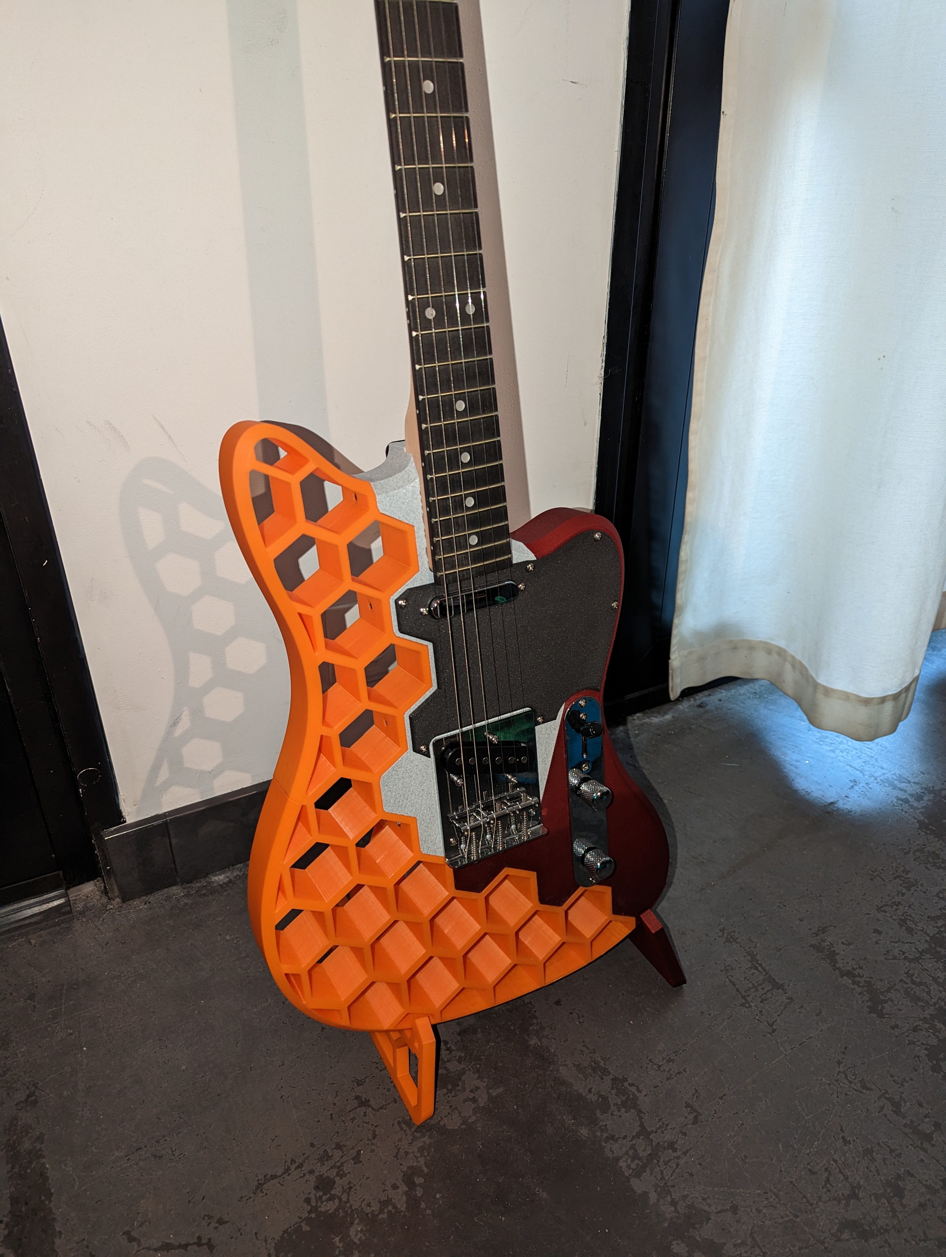 Miniatura 4 do modelo 3D GUITAR STAND PRUSACASTER