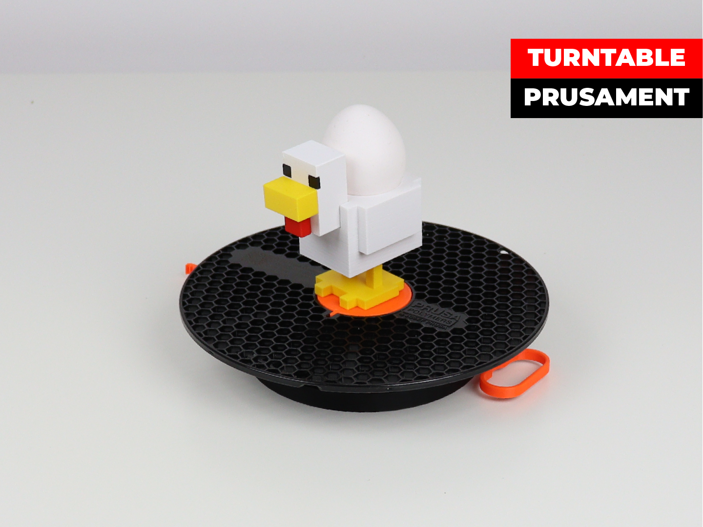Turntable Upcycling Prusament