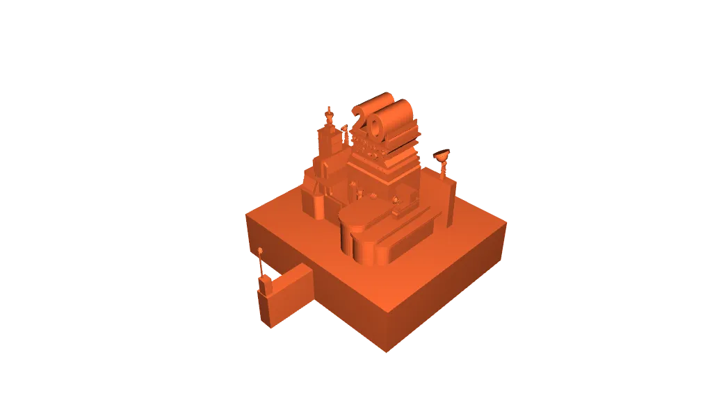 Copy of 20th century fox 3d model