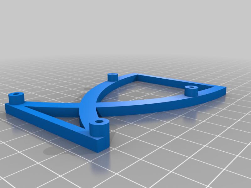 Miniatura 2 do modelo 3D Raspberry Pi/Odroid C4-Fan Frame Case