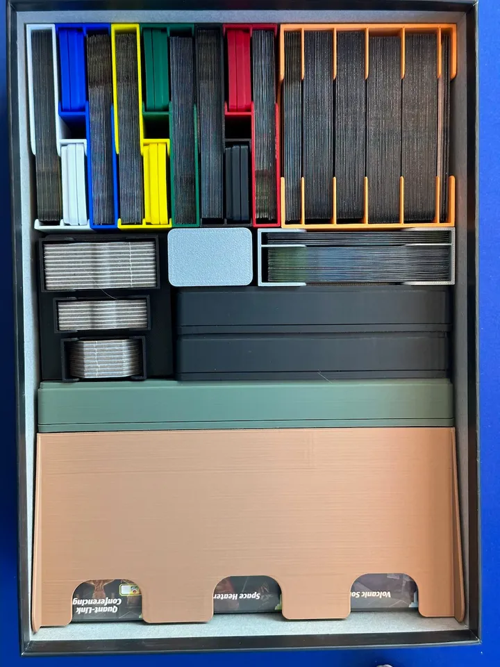 Ares Expedition plus all expansions insert for Kickstarter big box  (supports sleeves) by Mscottie | Download free STL model | Printables.com