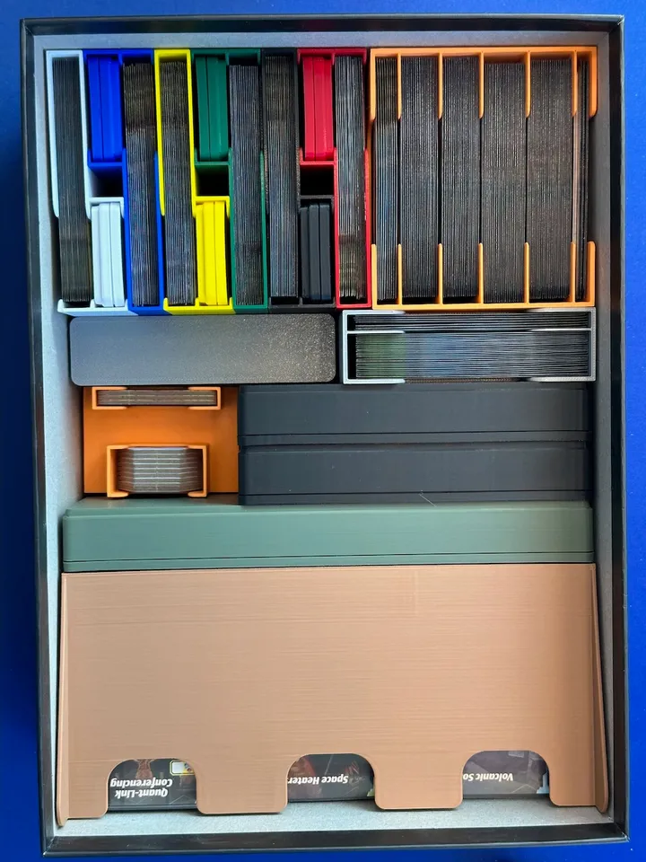 Ares Expedition plus all expansions insert for Kickstarter big box  (supports sleeves) by Mscottie | Download free STL model | Printables.com