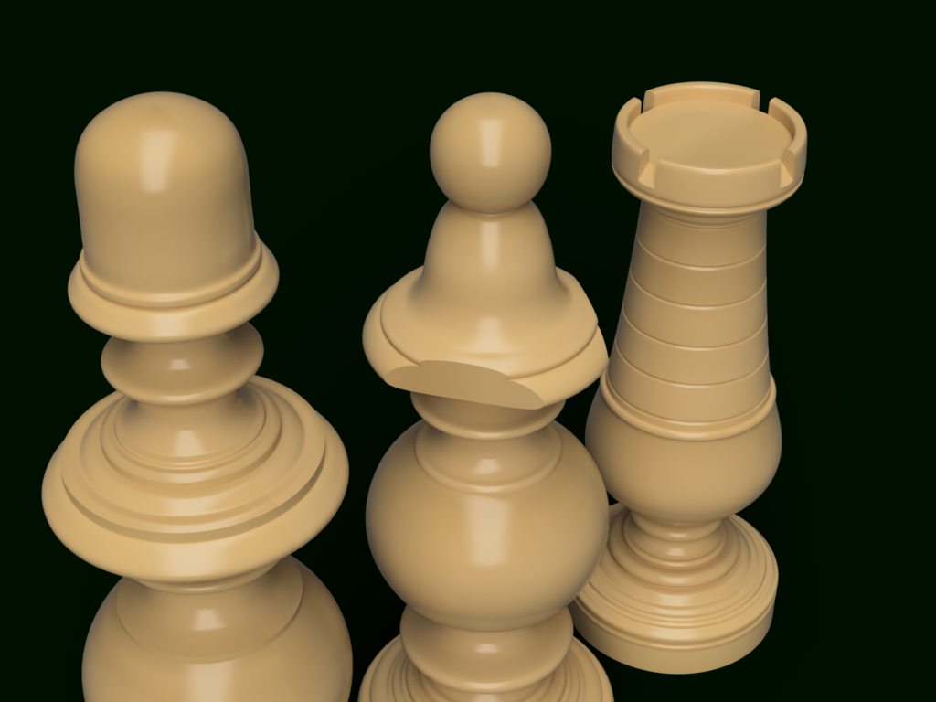 French Directoire Chess Set by Jeff Burton Download free STL model