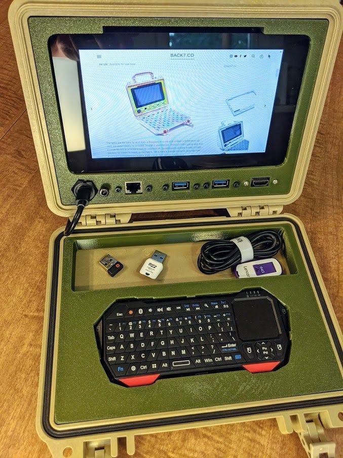 Raspberry Pi Quick Kit Frame (Keyed Power)