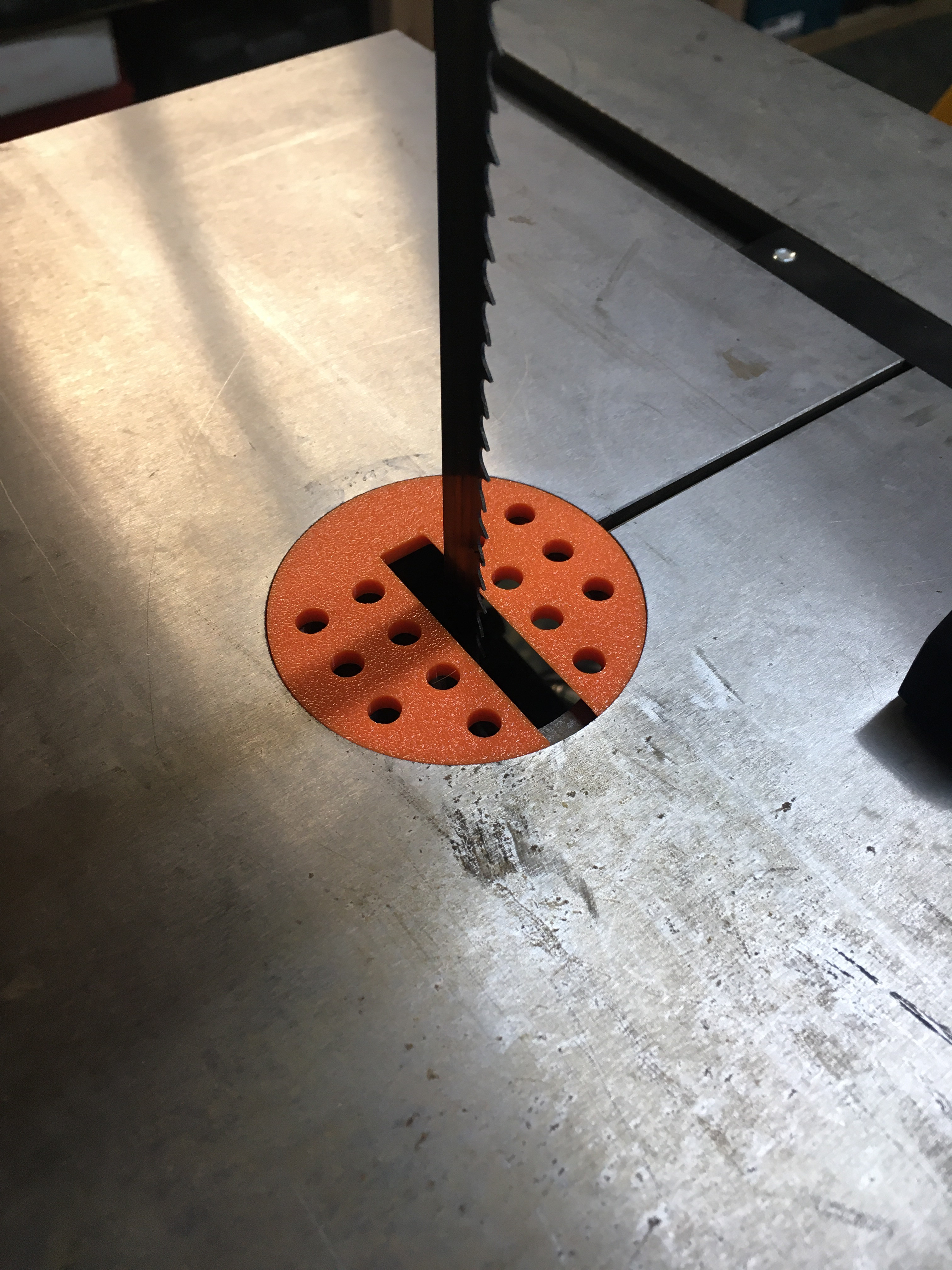 Grizzly G0817 Bandsaw P0817127 TABLE INSERT