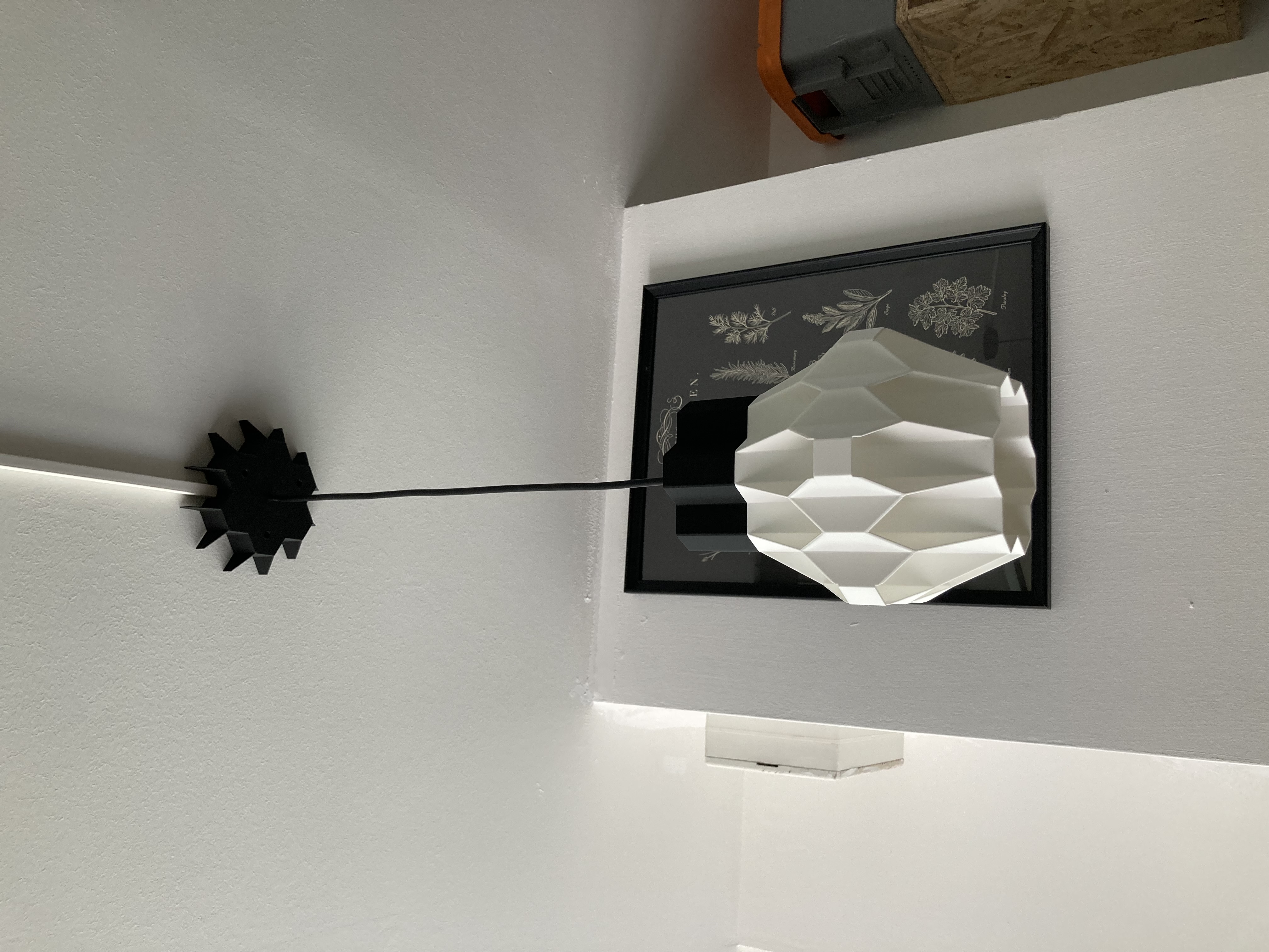 Hex Pattern based Ceiling Lamp