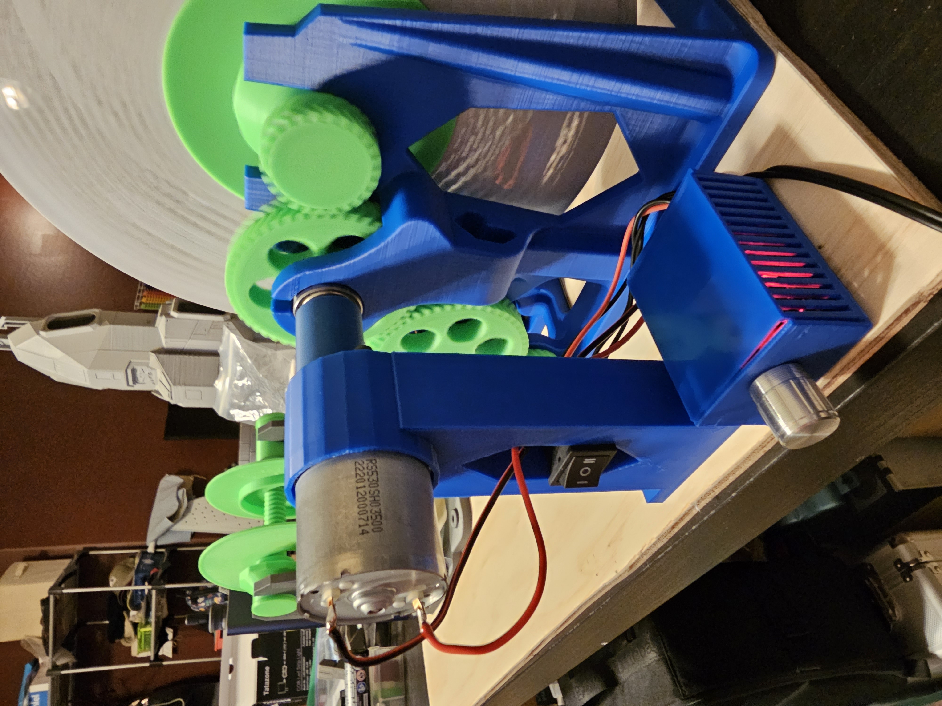 Motorized Spool Winder