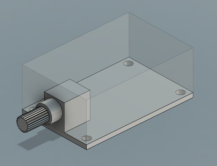 1203bb Brushed DC Motor Controller Mockup