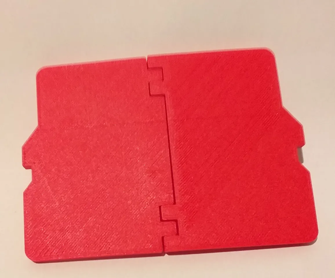 Micro sd card shape hinged box by Johnny0518 | Download free STL model ...