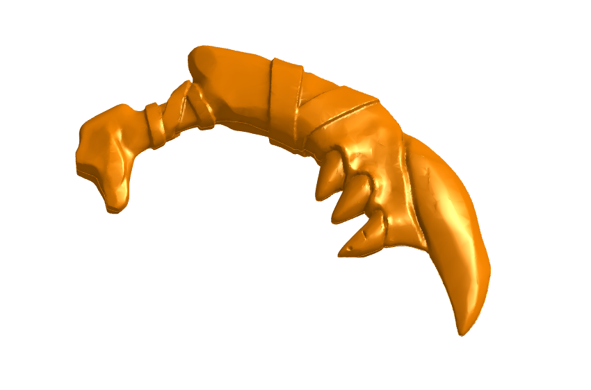 Gnar 's bone knife