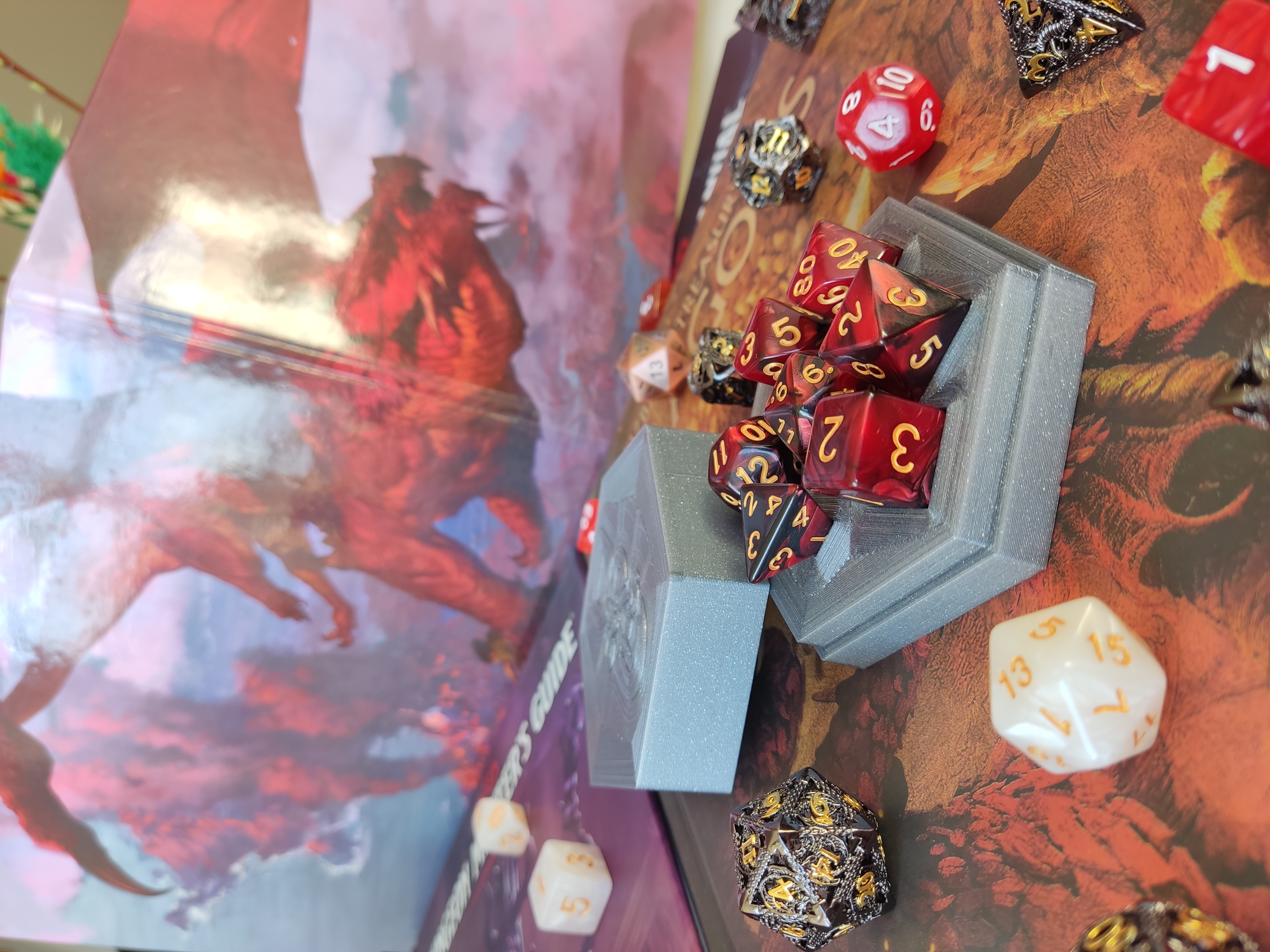 Miniatura 2 do modelo 3D D&D dice case