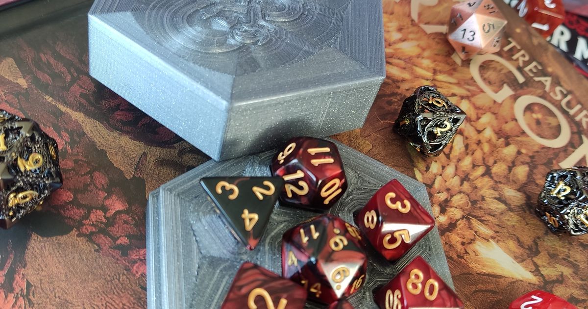 D&D dice case by Rakso Print Download free STL model