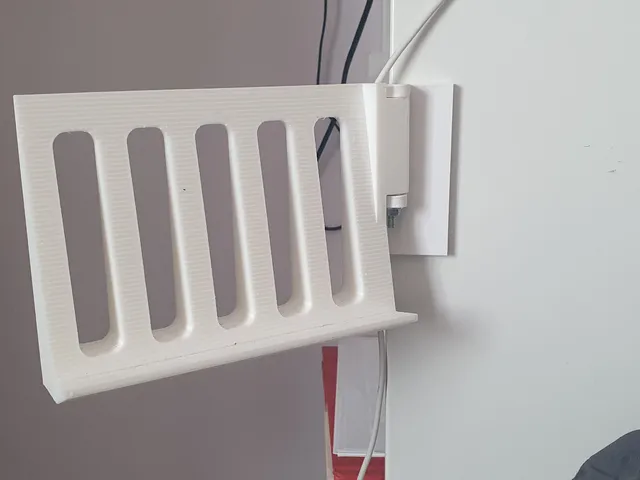 Ikea Brimnes side phone holder