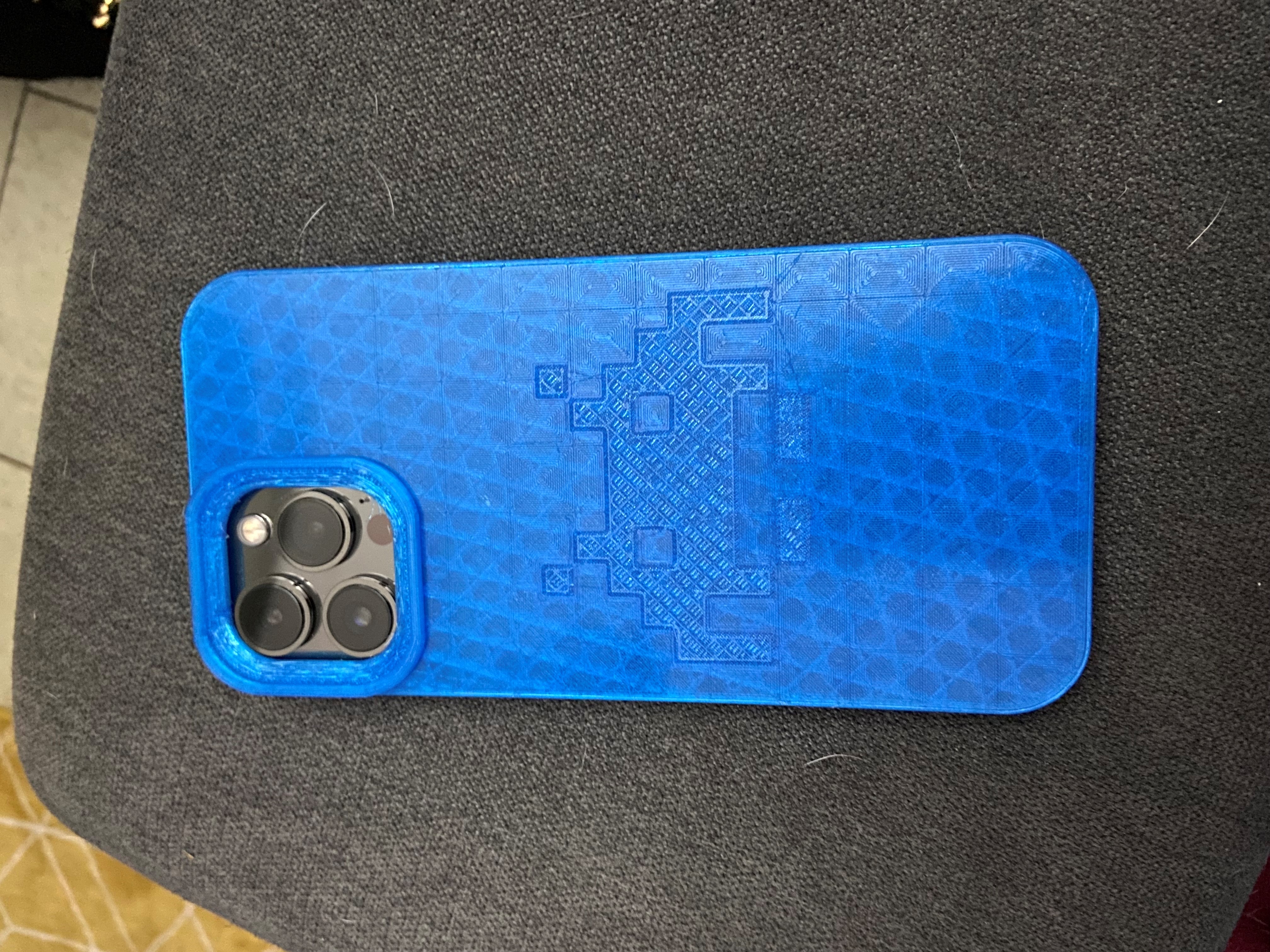 Miniatura 3 do modelo 3D iPhone 13 pro max case ,space invader