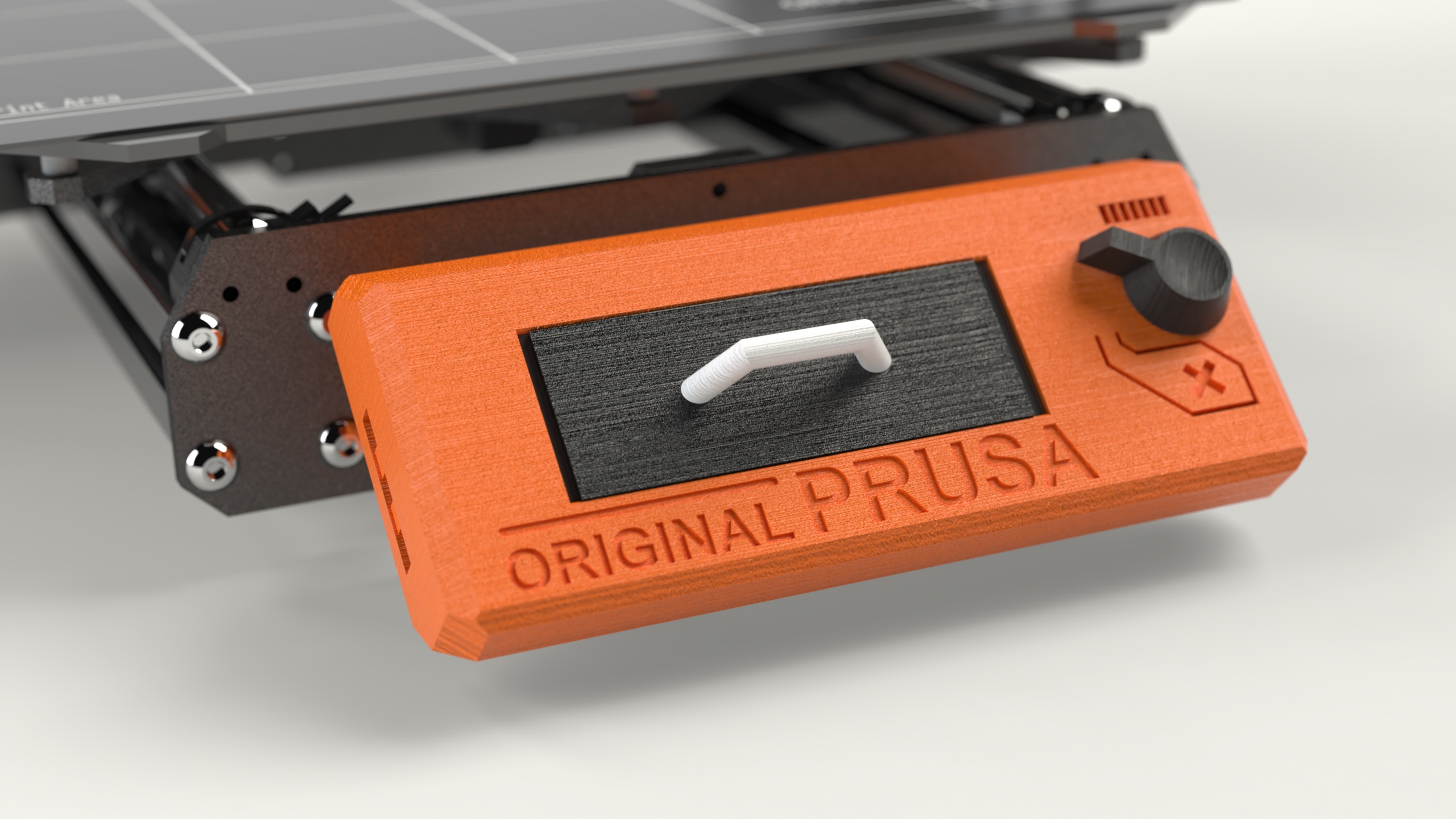 Prusa MK3 MK3S MK3S Screencover By HuubOV Download Free STL Model prusa-mk3-mk3s-mk3s-screencover-by-huubov-download-free-stl-model