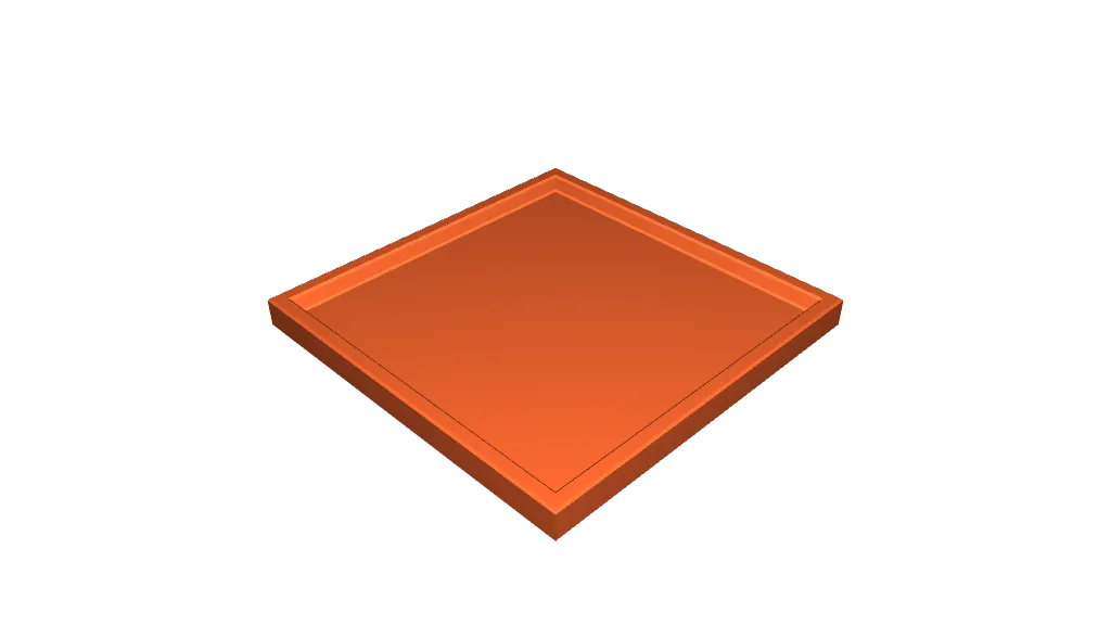 12cm Square Box with Tray by alex williams | Download free STL model ...