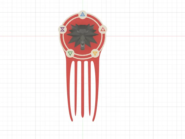 Hair (pin) Ornament The Witcher ver2