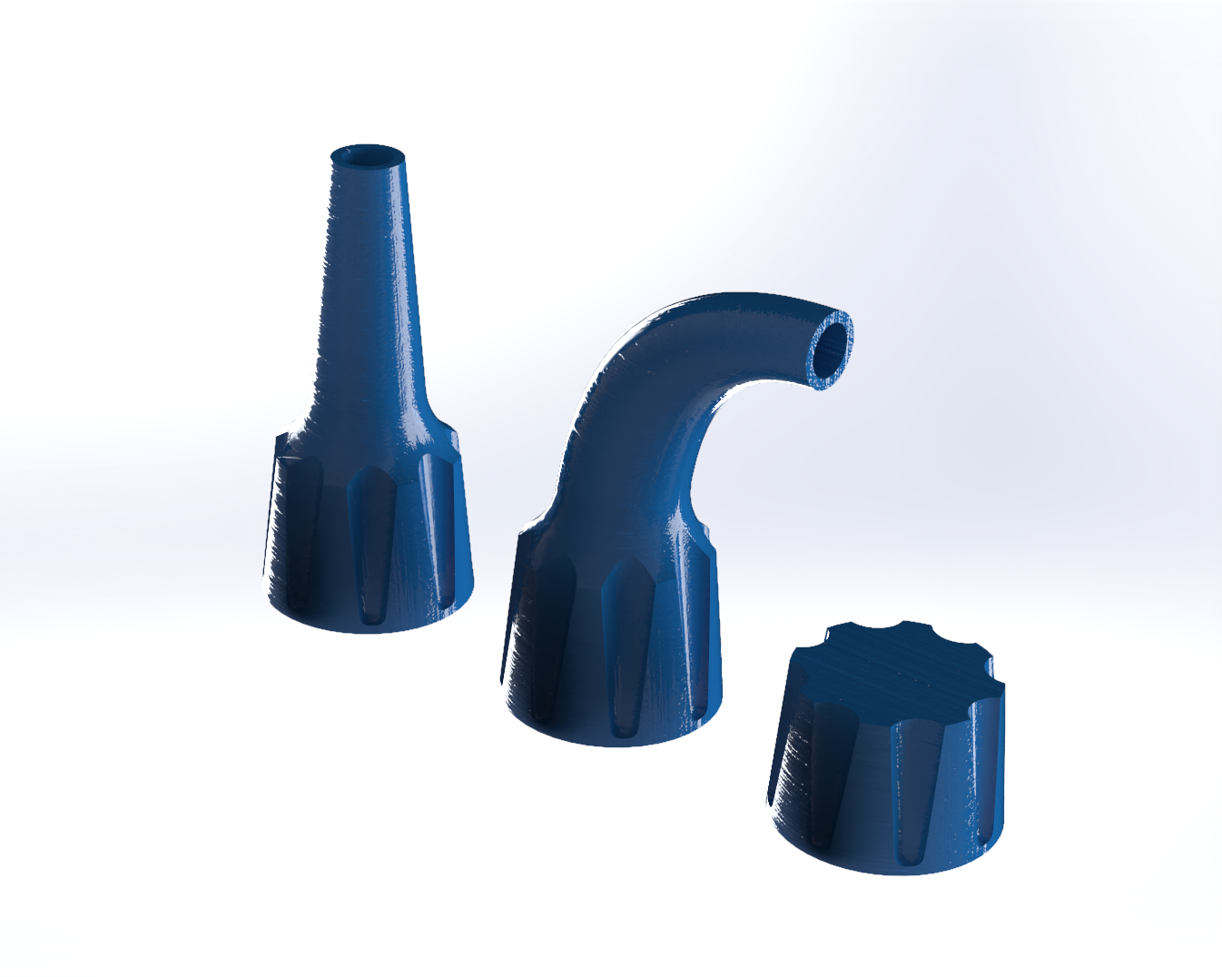 Nozzle and cap for Sealant 20mm