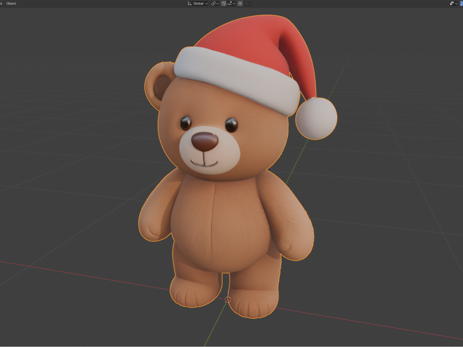 Christmas Bear Multi color AMS
