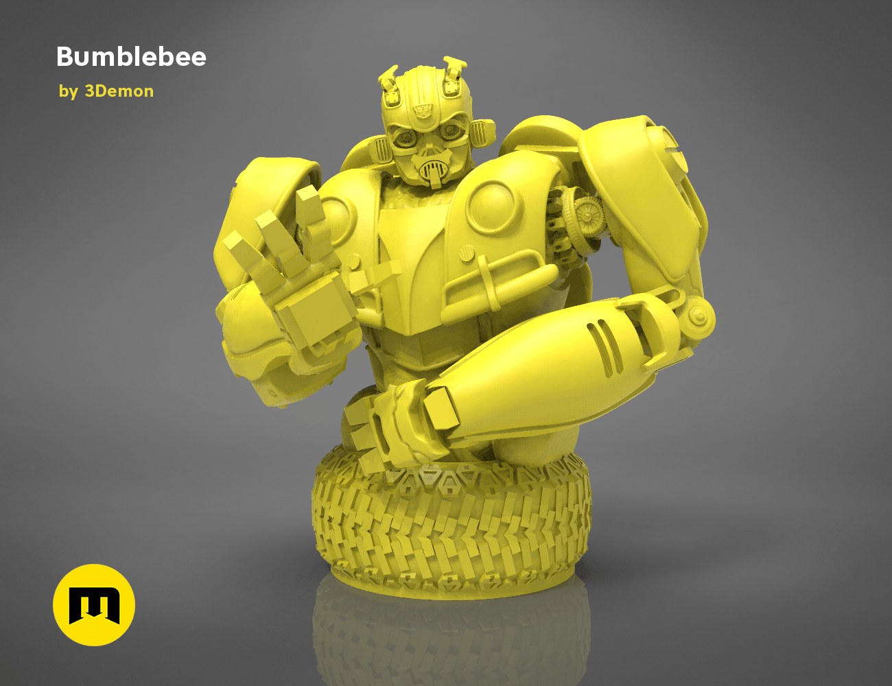 Bumblebee bust — thumbnail 20