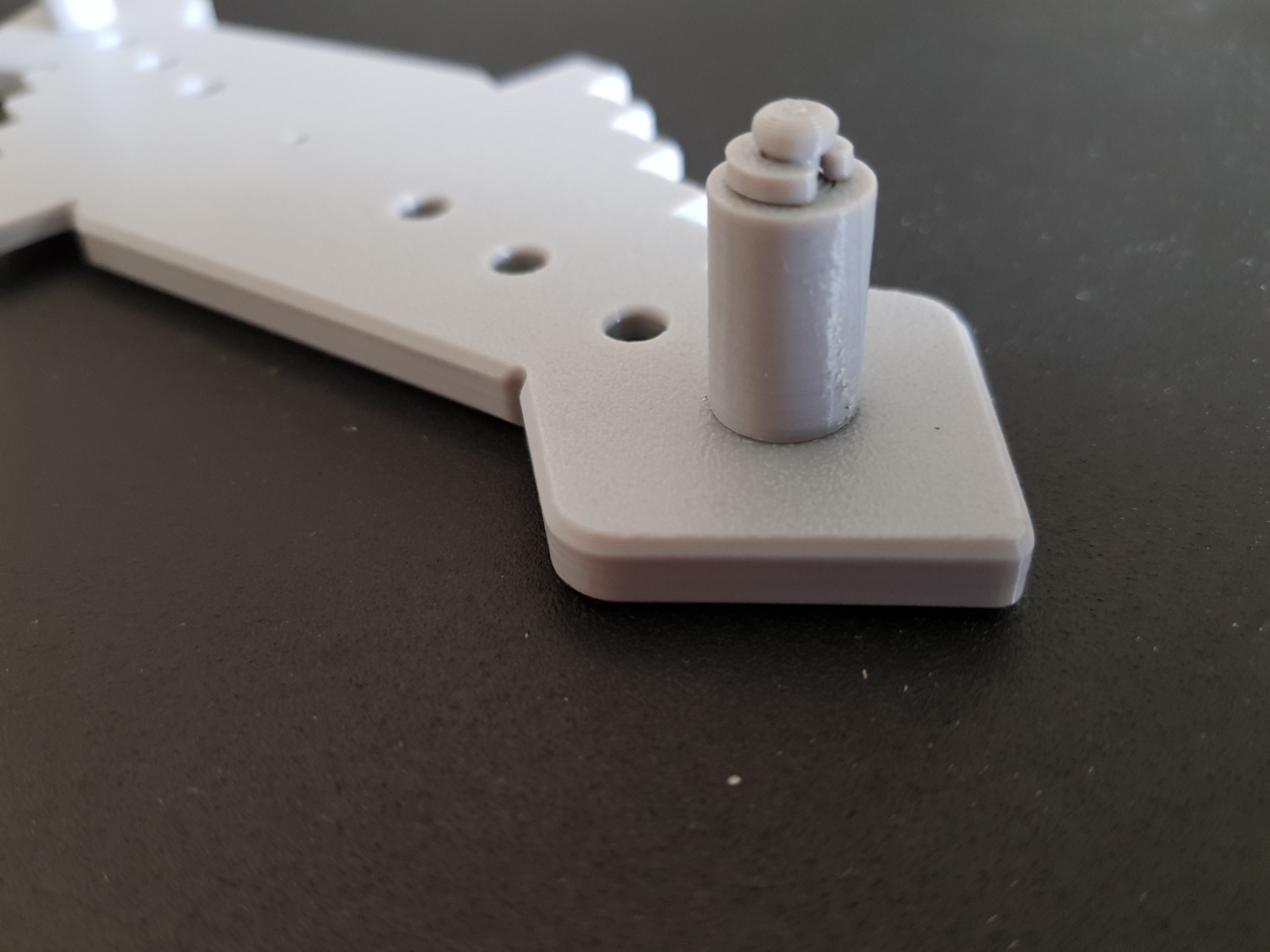 Printable Screw (for self centering gauge) 3D model thumbnail