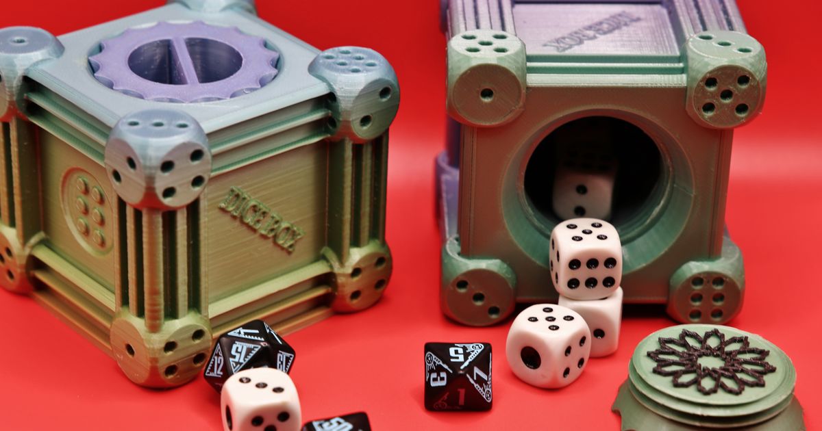 DICEBOX by Misakov Download free STL model