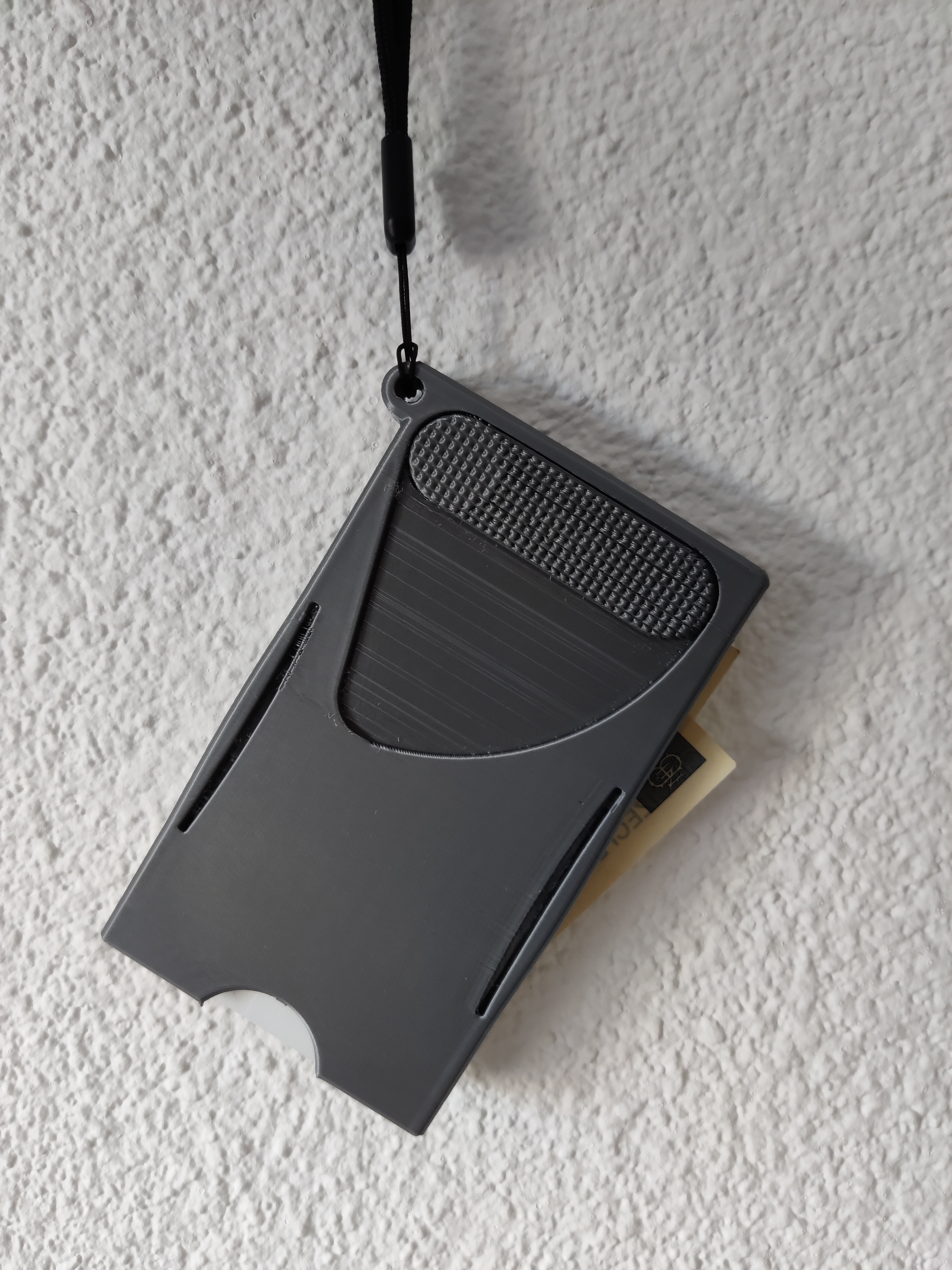 Cascade Card Wallet with a lace 3D model thumbnail