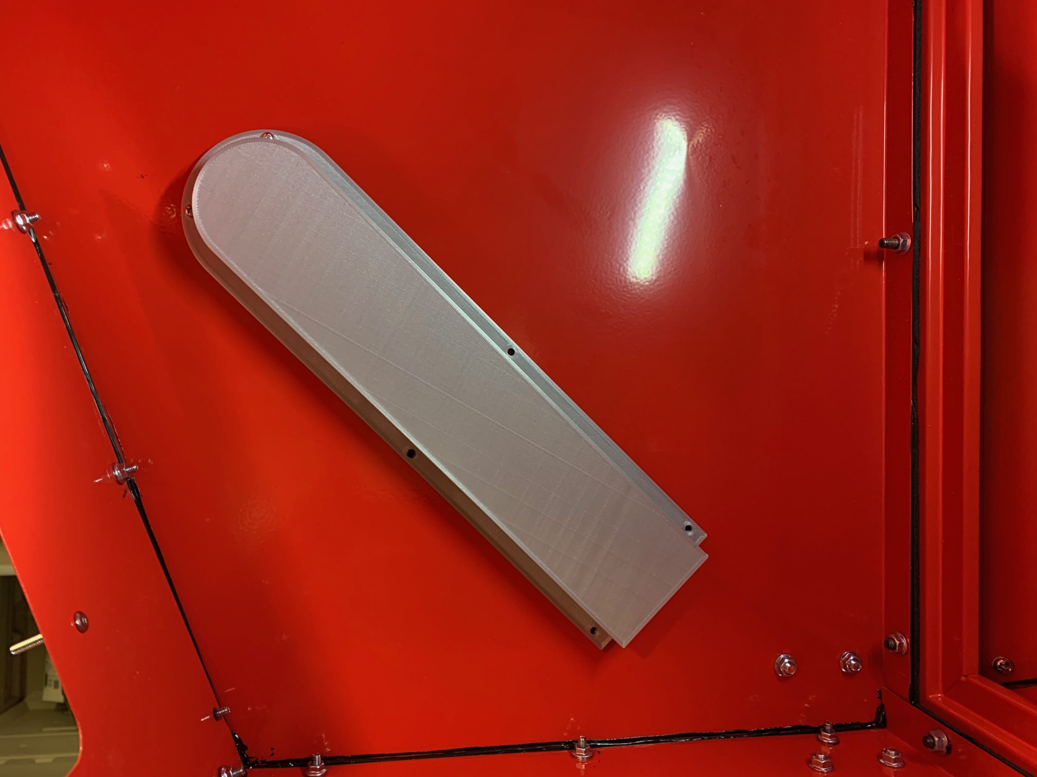 Air Intake Baffle For Harbor Freight 40lb Blast Cabinet By Don English air-intake-baffle-for-harbor-freight-40lb-blast-cabinet-by-don-english