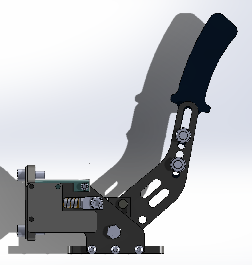 Sim Racing Handbrake V1 by Thornyx | Download free STL model