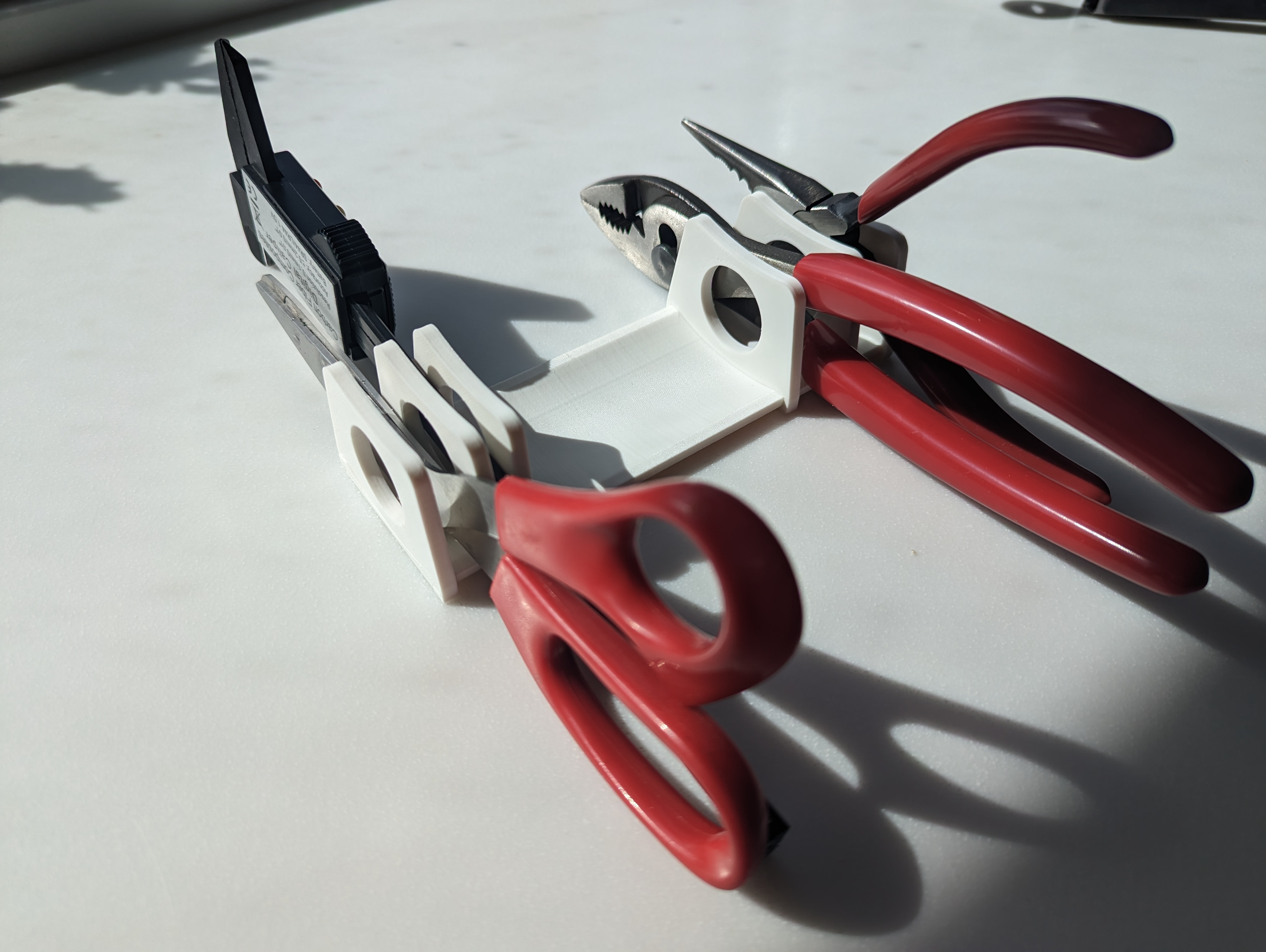 Adjustable Vertical Drawer Plier Organizer