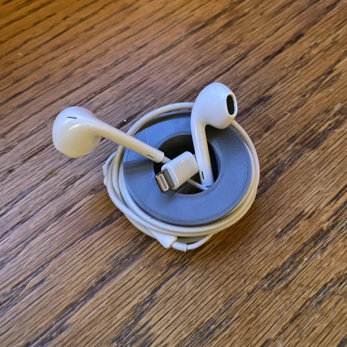 3d printed Earbud holder by ianventions | Download free STL model ...