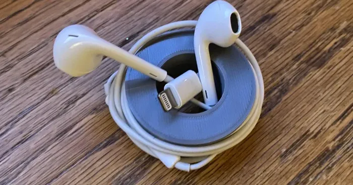 3d printed Earbud holder by ianventions | Download free STL model ...