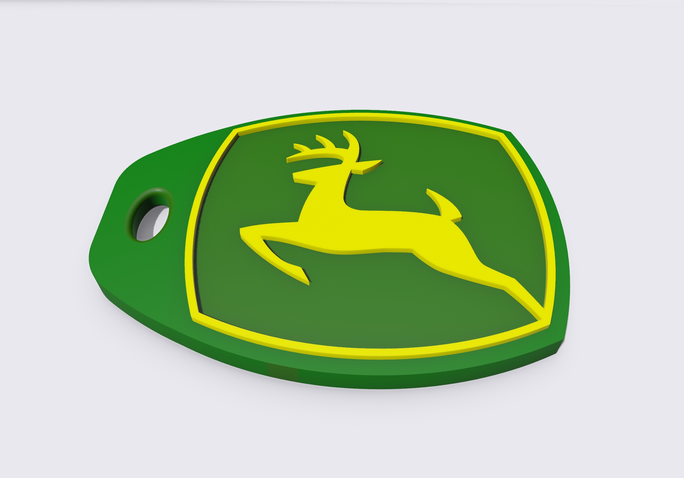 Key ring John Deere