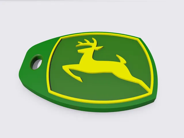 Key ring John Deere