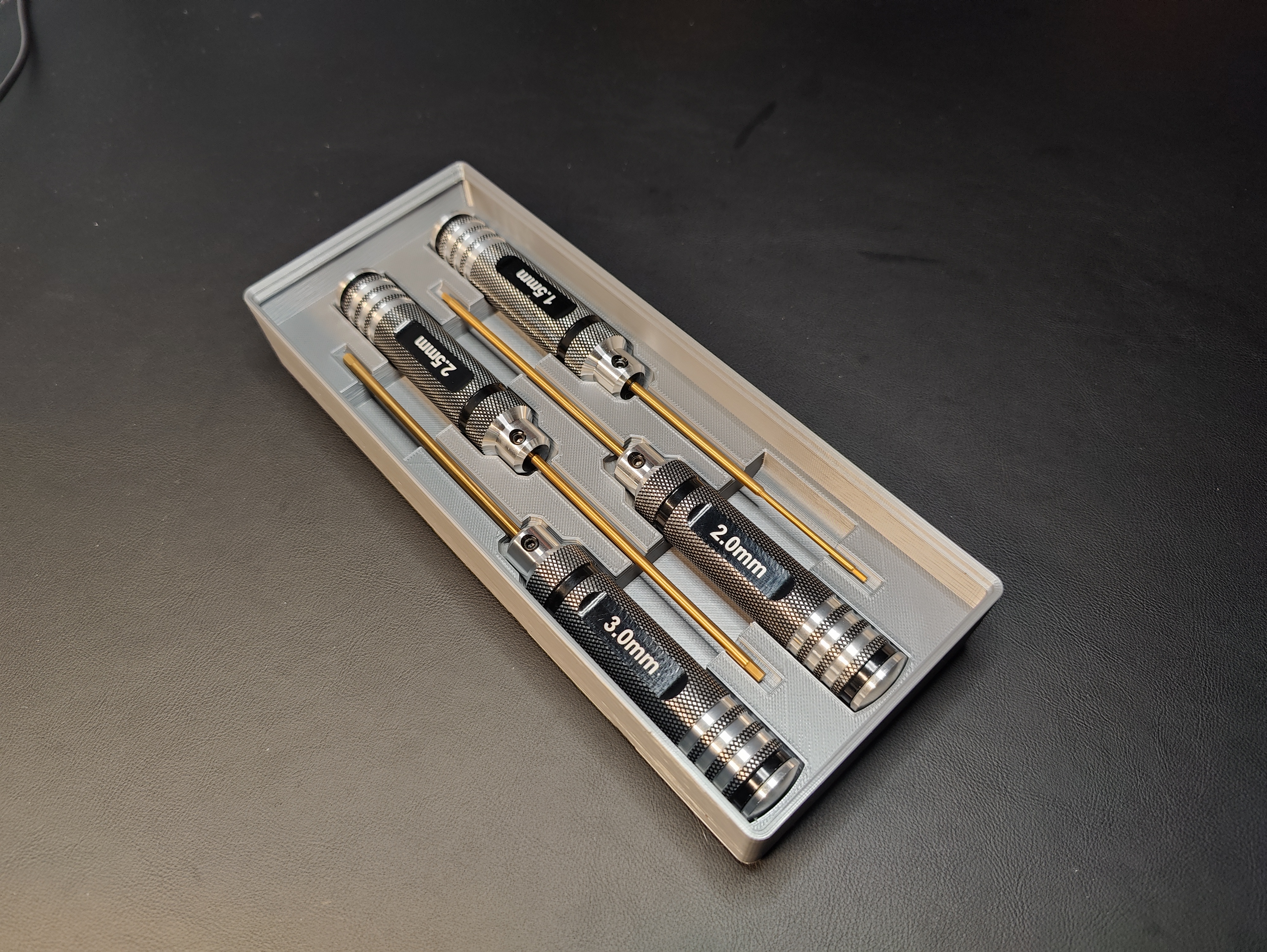 Gridfinity Precision Hex Key/Allen Wrench holder