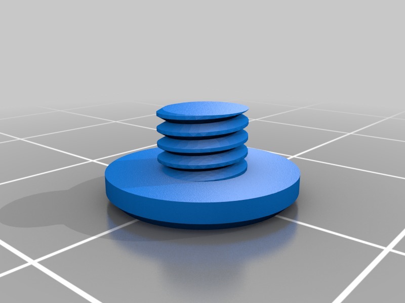 Plug for fender/water bottle mounts by ed Download free STL model