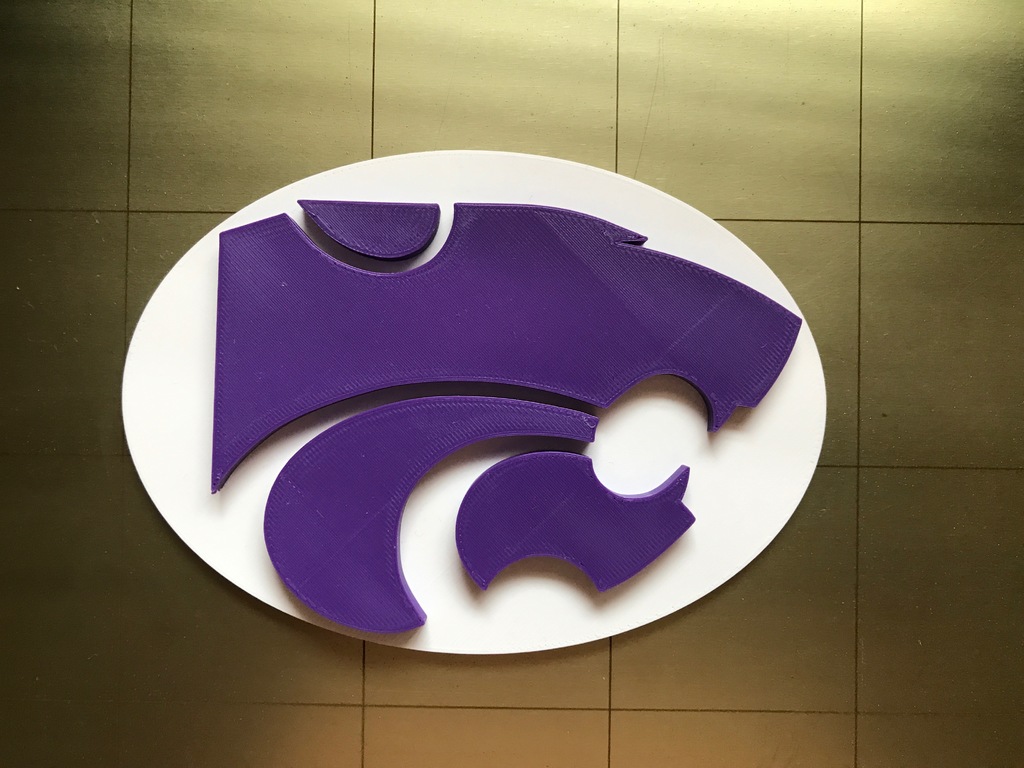 Kansas State PowerCat By Ed Download Free STL Model Printables