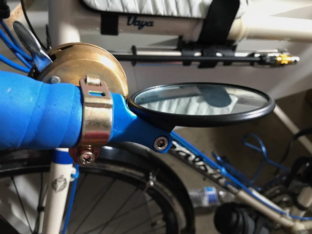 Third Eye Bar End Mirror Mount by ed Download free STL model