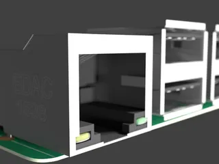 Raspberry Pi 3 Model B by Books | Download free STL model | Printables.com