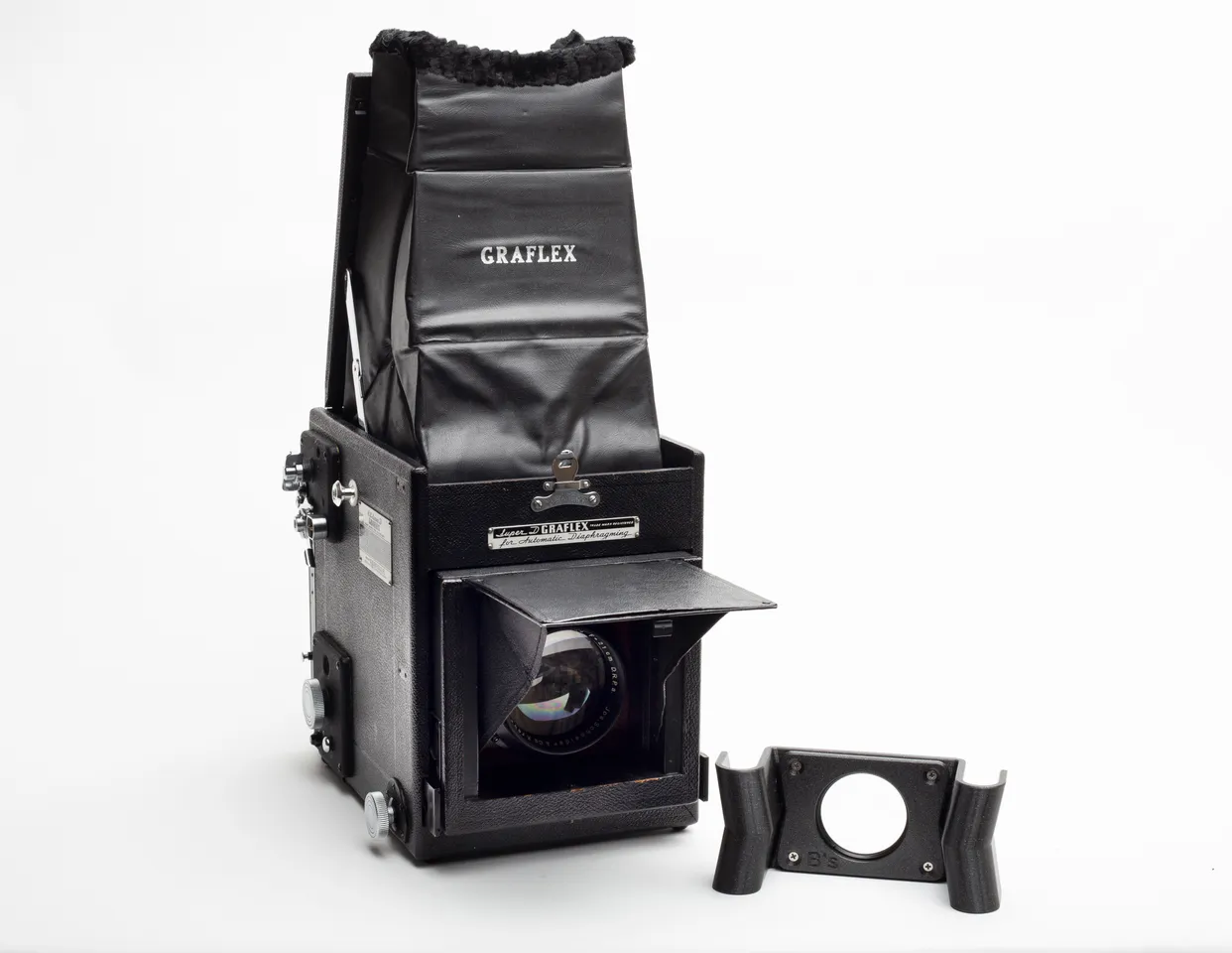 Graflex slr 4x5 and 3x4 magnifier frame- Super D by Bounet