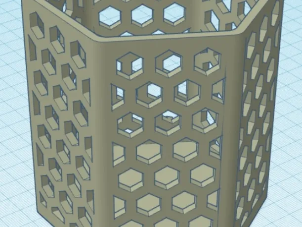 Hex cup