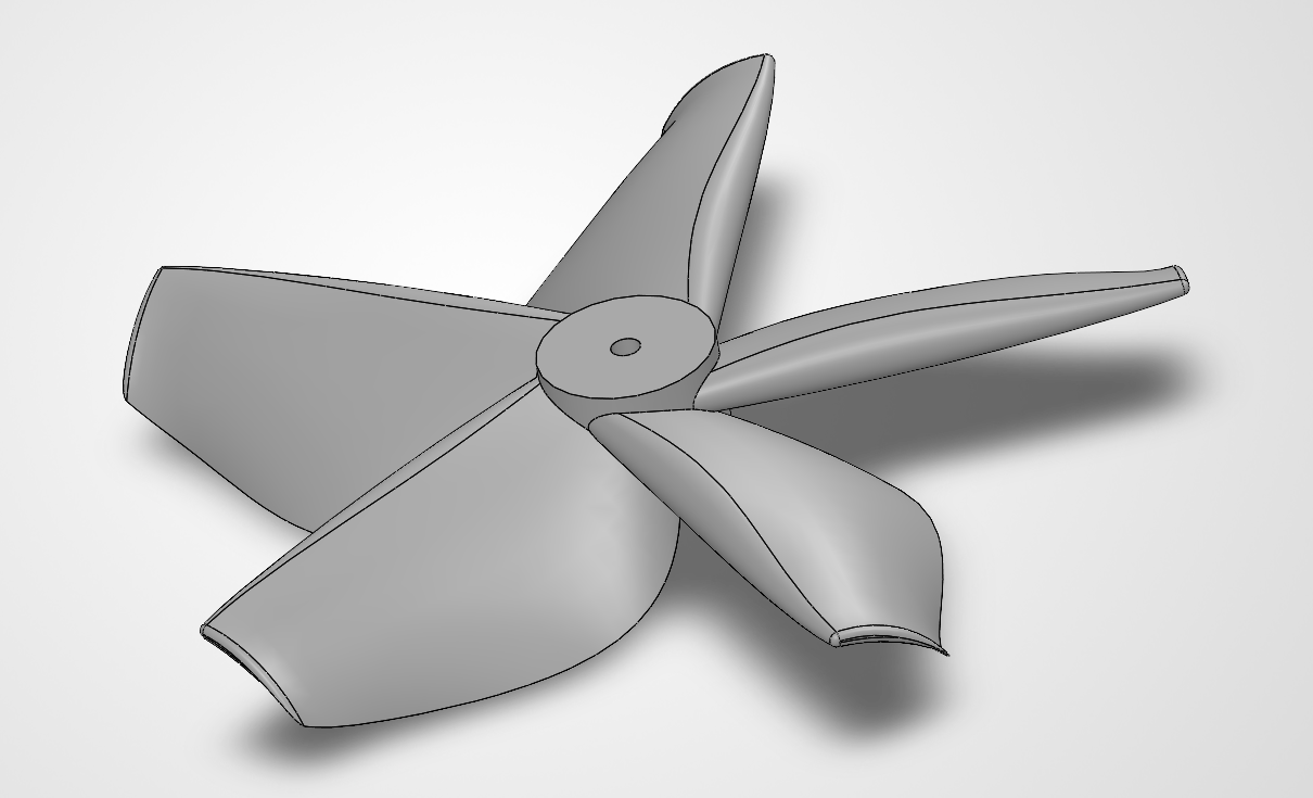 Fan to small Ø2mm electrical motor