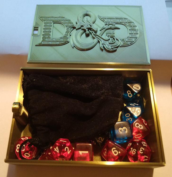 D&D Dice Storage 120 x 80 x 30