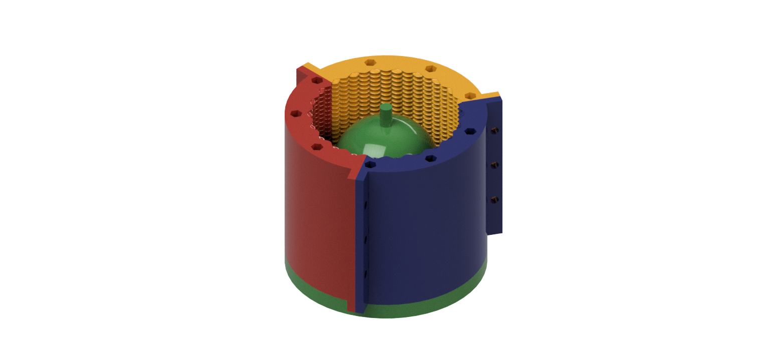 Sin Wave Cylindrical Vase - Mold