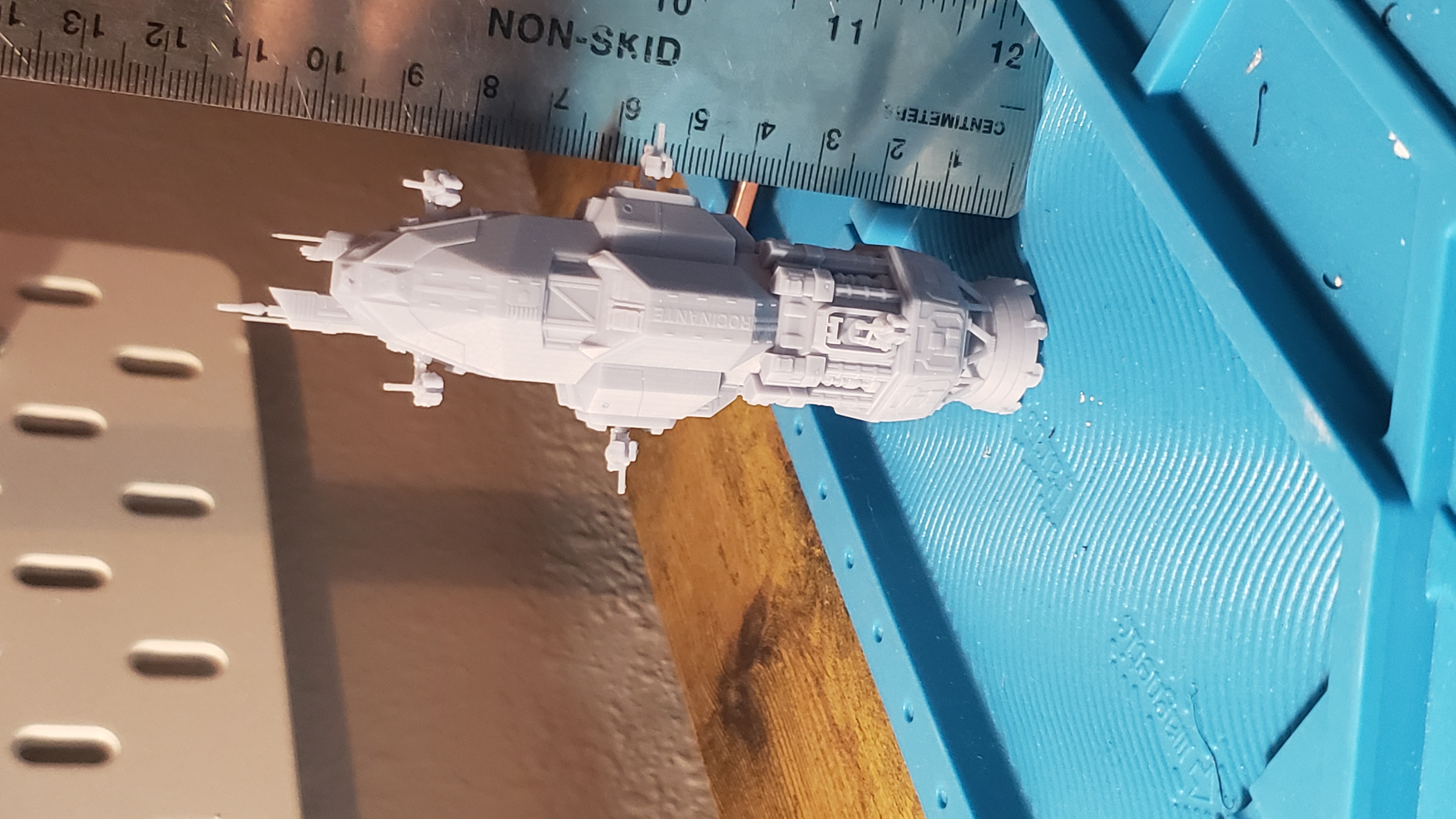 Single Shell Rocinante for Easy Resin Prints - Original Martian Armor 3D model thumbnail
