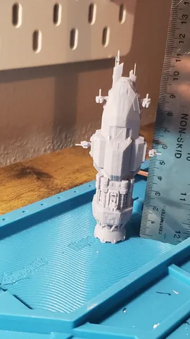 Single Shell Rocinante for Easy Resin Prints - Original Martian Armor