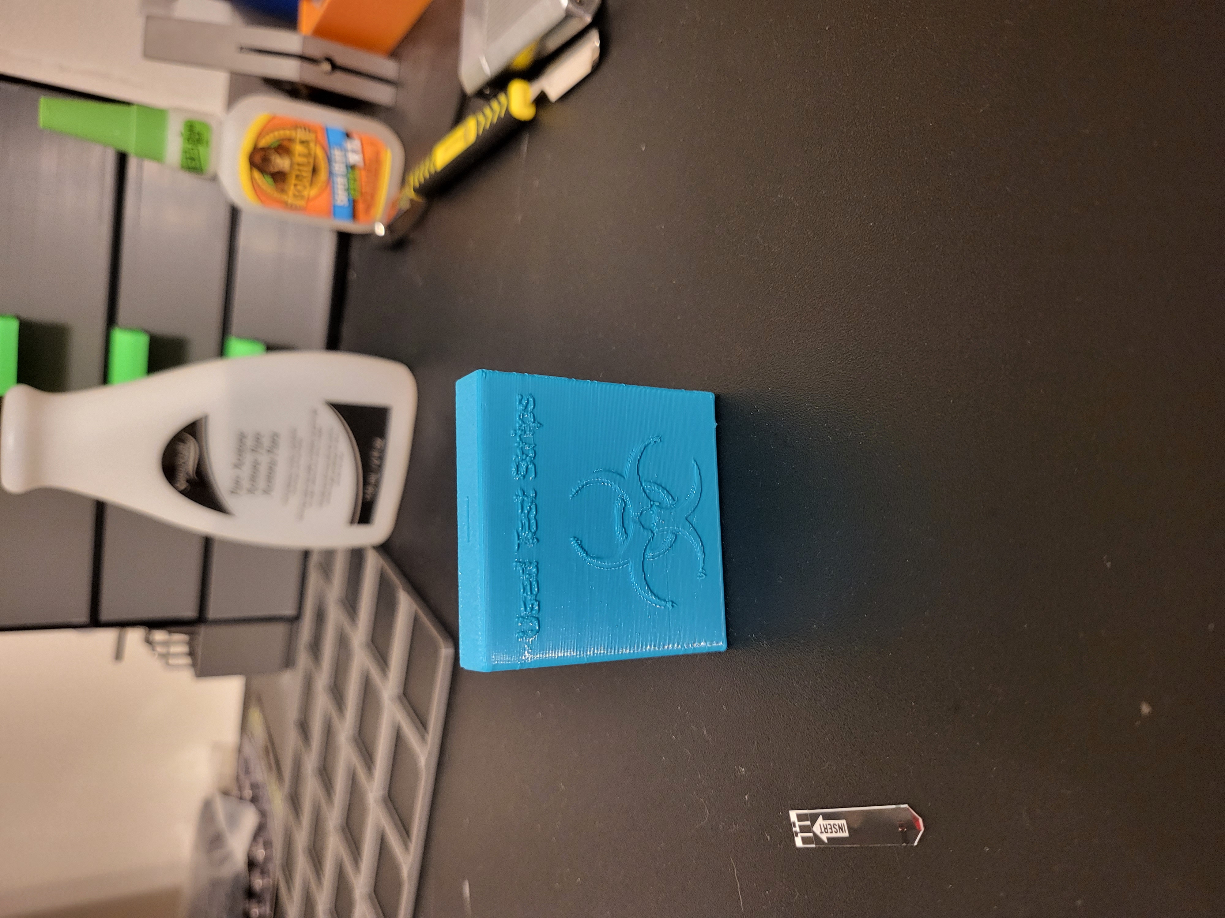 Diabetes Test Strip Disposal Box
